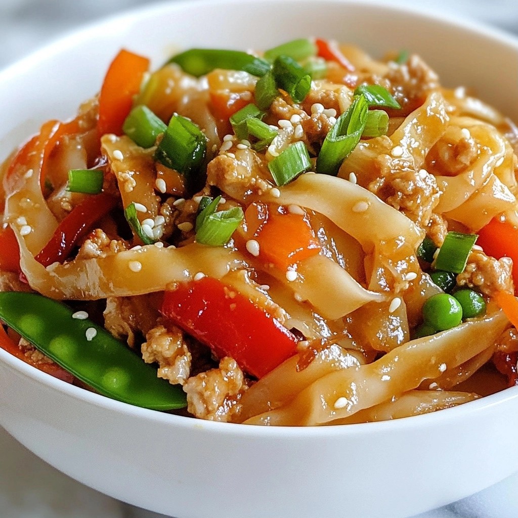 Hearty Noodle Dishes with Szechuan Turkey Stir-Fry
