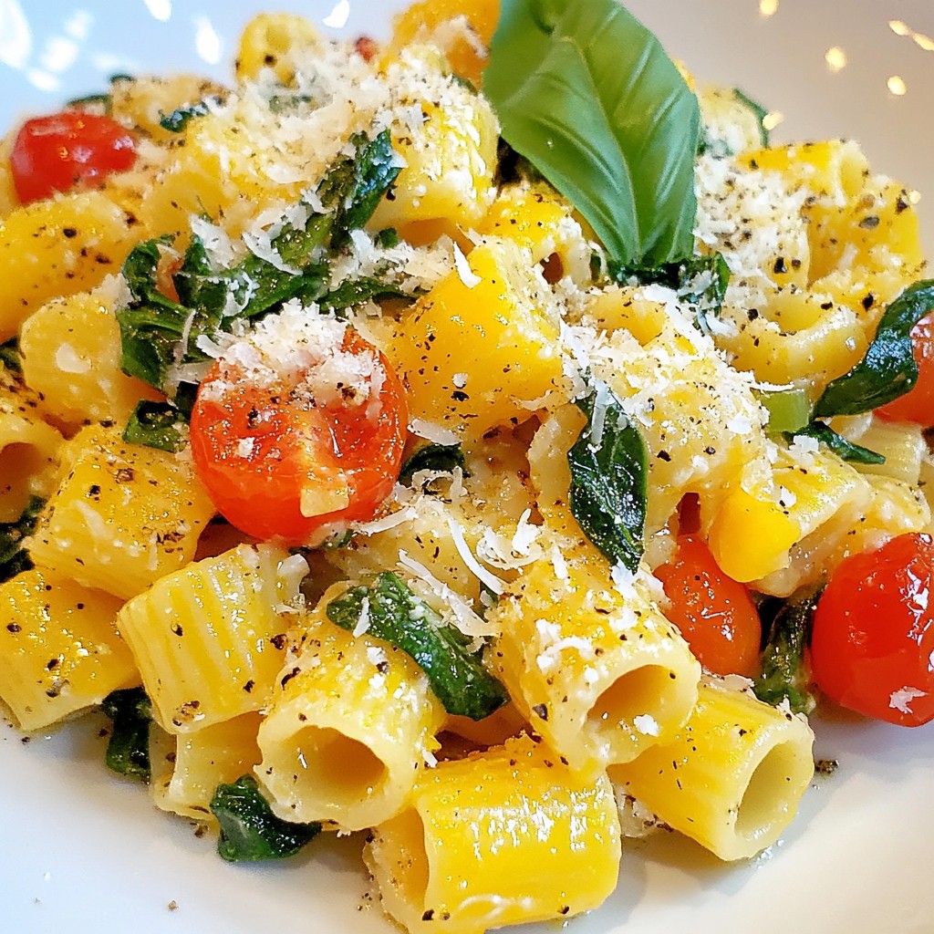 Quick Pasta Recipes Garlic Lemon Cavatappi Delight