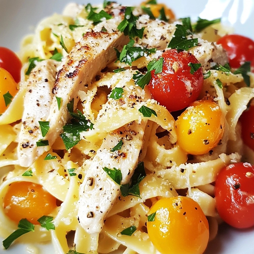 Easy One-Pot Garlic Chicken Pasta Recipes to Savor