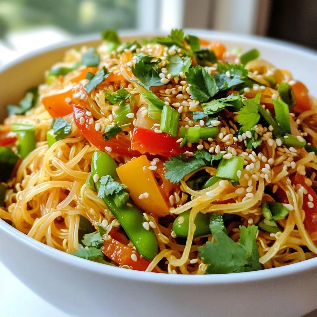 Healthy Noodles Recipes Spicy Quinoa Noodle Bowl