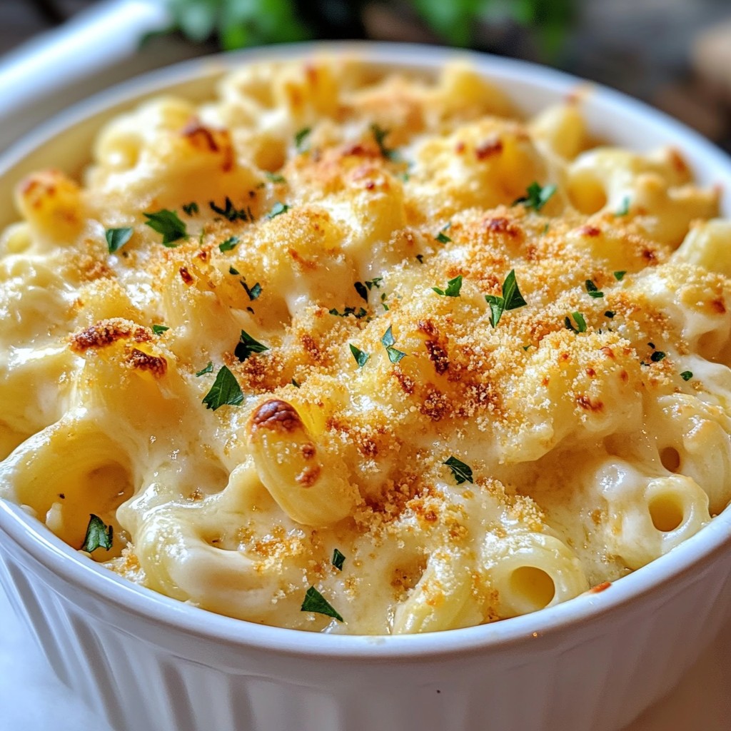 Baked Pasta Creamy Cauliflower Mac and Cheese Delight